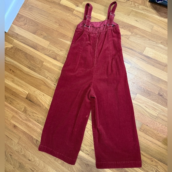 Volcom Women's Oh My Cord Wide Leg Crop Jumpsuit SIZE S (4/6) - Picture 9 of 9